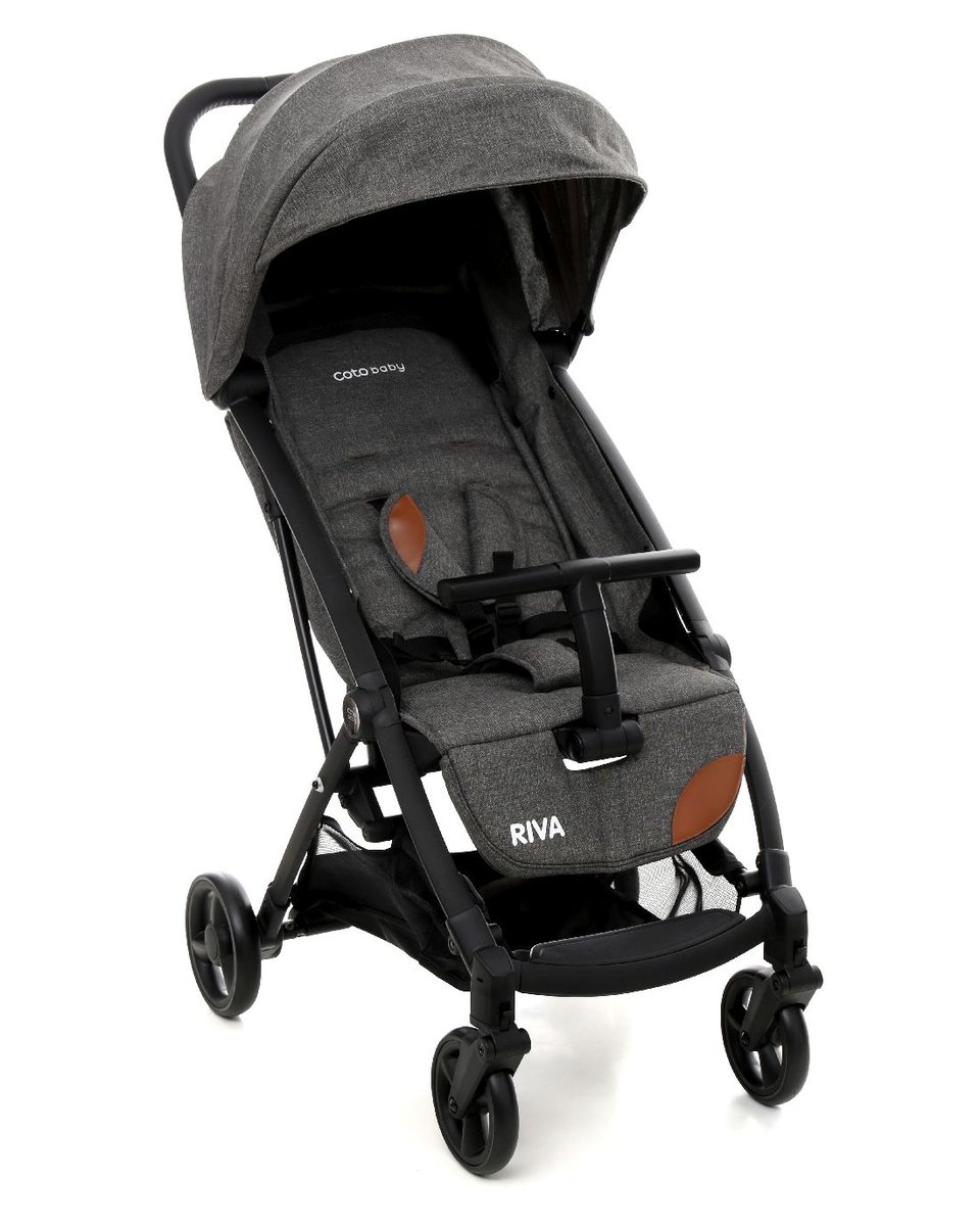 CoTo Baby Riva, Wózek spacerowy, Len Grey