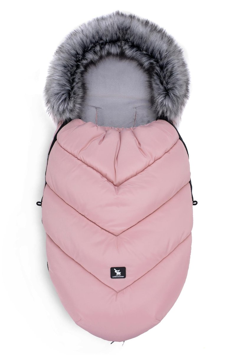 CottonMoose śpiworek Moose pink