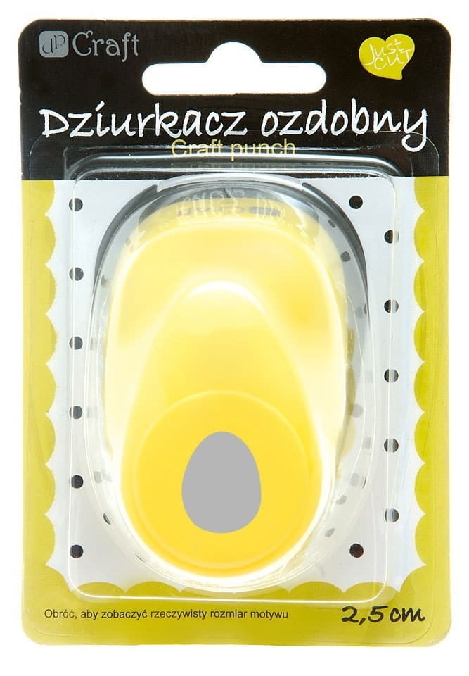 Craft DP DZIURKACZ OZDOBNY 2,5 CM JAJKO