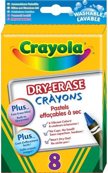 Crayola CRAYOLA Kredki Świecowe Ścieralne - 98-5200