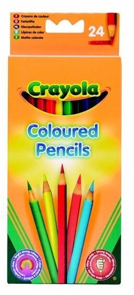 Crayola Kredki ołówkowe 24 szt. JBCRYE0UC006807 [5713733]