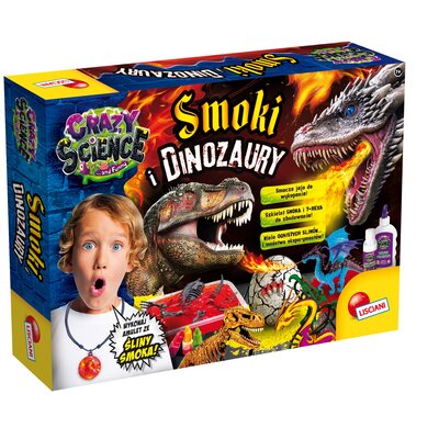 Crazy Science - Smoki i dinozaury - Lisciani