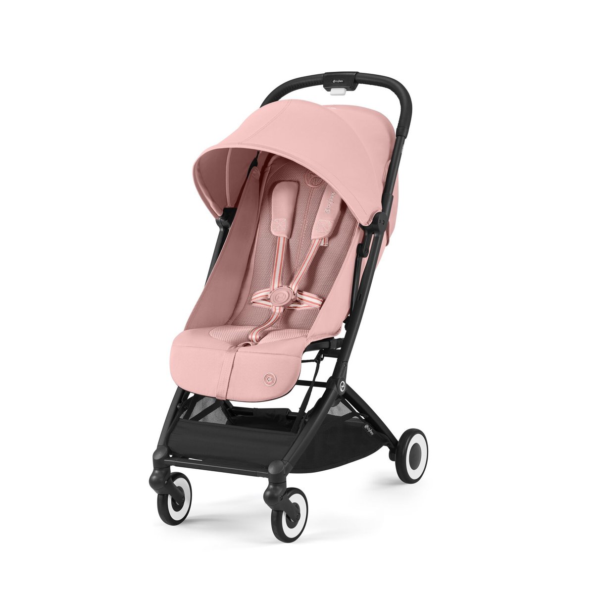 CYBEX ORFEO '25 lekki 6,3kg wózek spacerowy do samolotu Lie-Flat Candy Pink