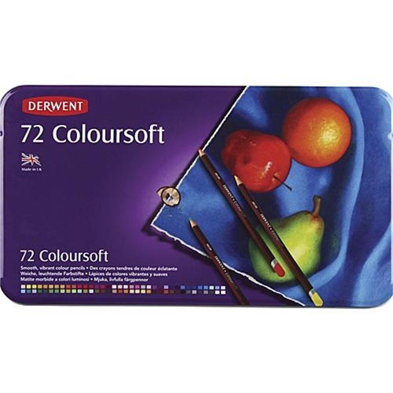 Derwent 0701026 Coloursoft kredki, wielokolorowa 72 701029