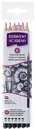 Derwent derwent Academy pióro Pack (6 sztuki) GD2300086