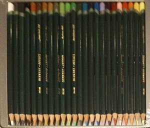 Derwent Kredki ARTYSTYCZNE 24 KOLORY ARTISTS PUDEŁKO METALOWE 32093