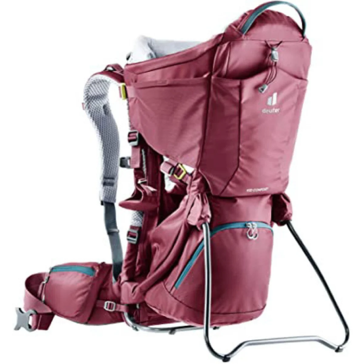 deuter deuter Kid Comfort Child Carrier, czerwony  2022 Nosidełka dziecięce turystyczne 3620221-5026