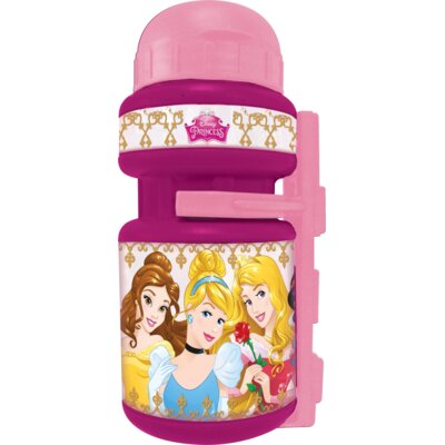 Disney dziewcząt Princess rower butelka na napoje z uchwytem dla dzieci, różowa, 35256 35256