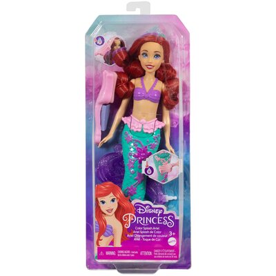 Disney Princess. Lalka Arielka zmiana koloru HLW00