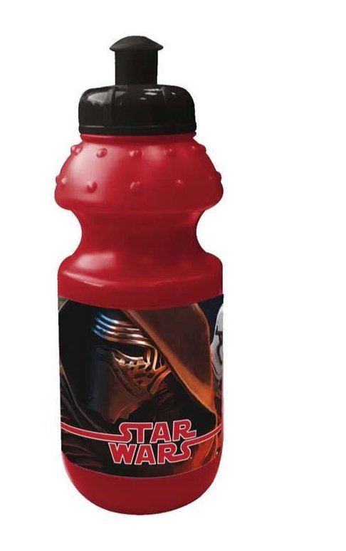 Disney Star Wars Bidon na wodę plastik czerwony 350 ml
