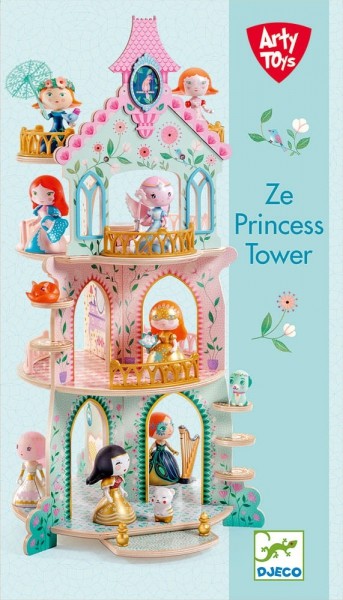Djeco drewniany Zamek księżniczek Arty Toy DJ06787
