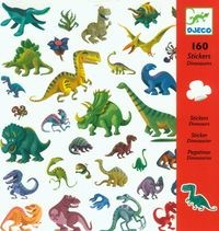 Djeco Zestaw naklejek Dinozaury