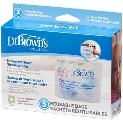 Dr Browns HANDI-CRAFT torebki do sterylizacji x 5 szt