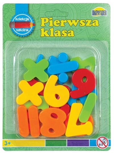 Dromader Cyferki magnetyczne na blistrze 1179056