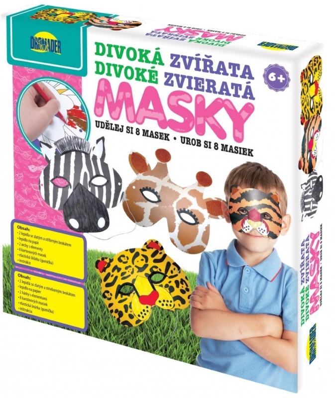 Dromader Maski Dzikie zwierzęta GXP-624012