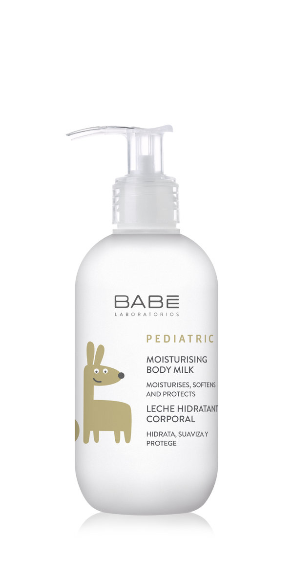 Dziecięce nawilżające mleczko do ciała BABE LABORATORIOS 100 ml - format podróżny