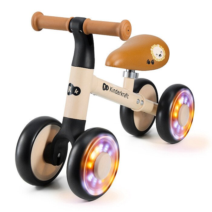 Dziecięcy rowerek biegowy Kinderkraft Cutie Flash Beige