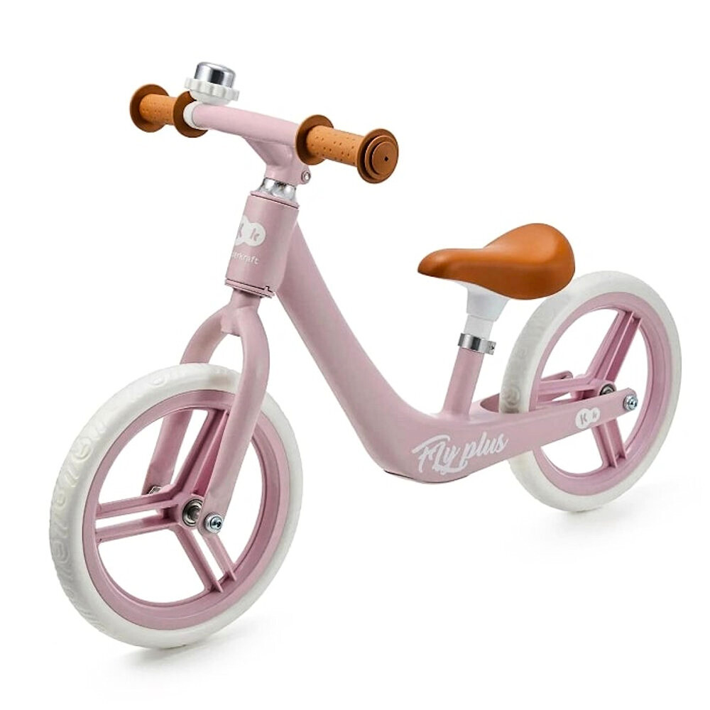 Dziecięcy rowerek biegowy Kinderkraft Fly Powder Pink