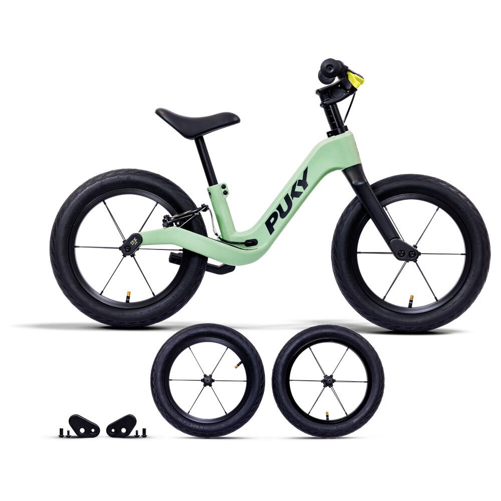Dziecięcy rowerek biegowy Puky Next Bundle 12" 14" Green