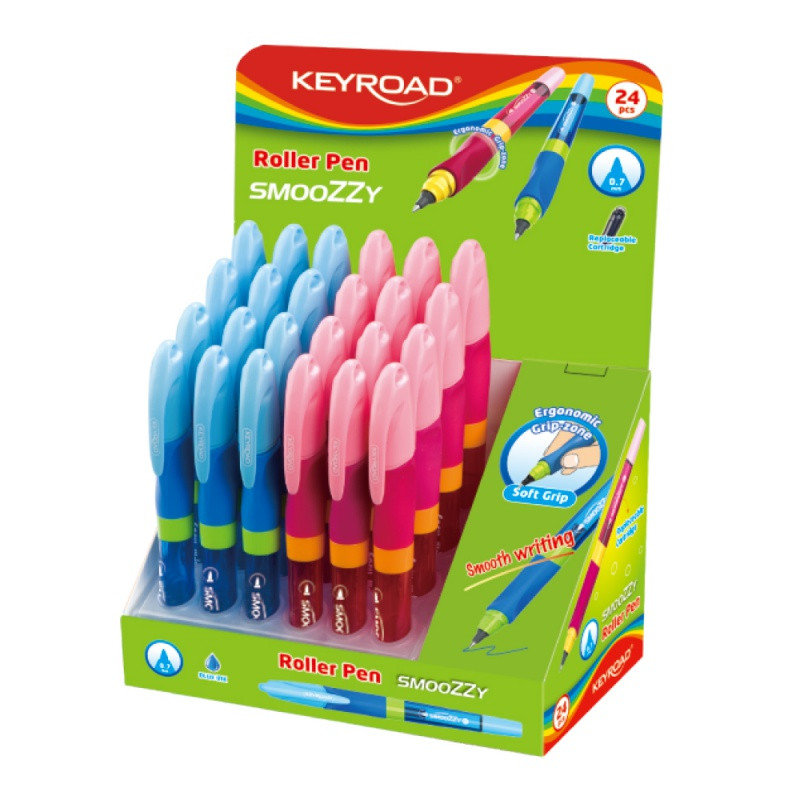 Easy Pióro kulkowe Keyroad Writer 0,7 mm różowe