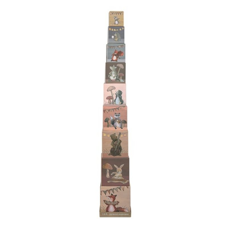 Egmont Toys, Piramida tekturowa, 1,2,3 Muzycy