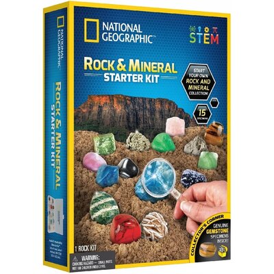 Elbrus National Geographic Zestaw startowy skał i minerałów RTNGRM15