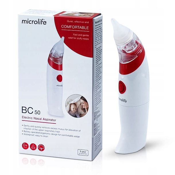 Elektryczny Aspirator Do Nosa Microlife Bc50