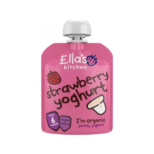 Ella's Kitchen BIO Truskawki z jogurtem, 90g