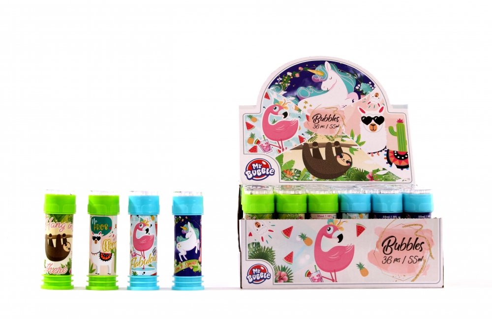 Euro-Trade Bańki mydlane Jednorożec/Lama 55ml p36 My Bubble cena za 1szt.