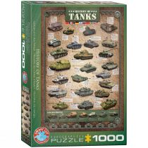 Eurographics 6000 0381 History of Tanks Puzzle 1000 części