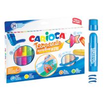 Farby w sztyfcie 24 kolory CARIOCA