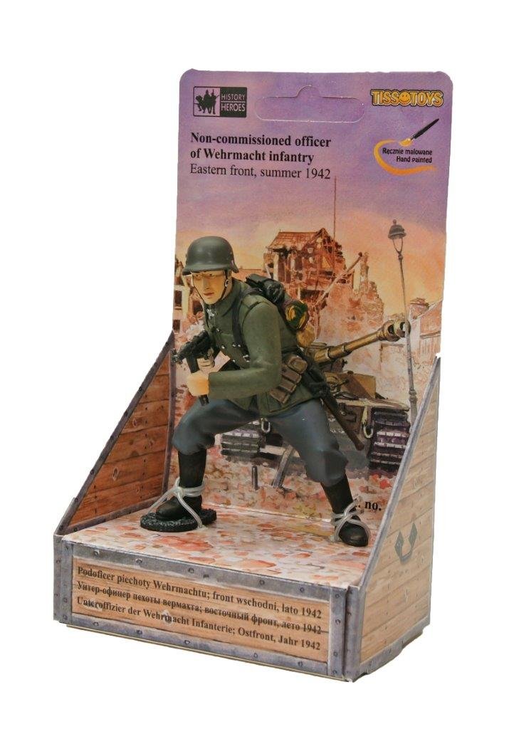 Figurka - Podoficer piechoty Wehrmachtu - Tisso Toys