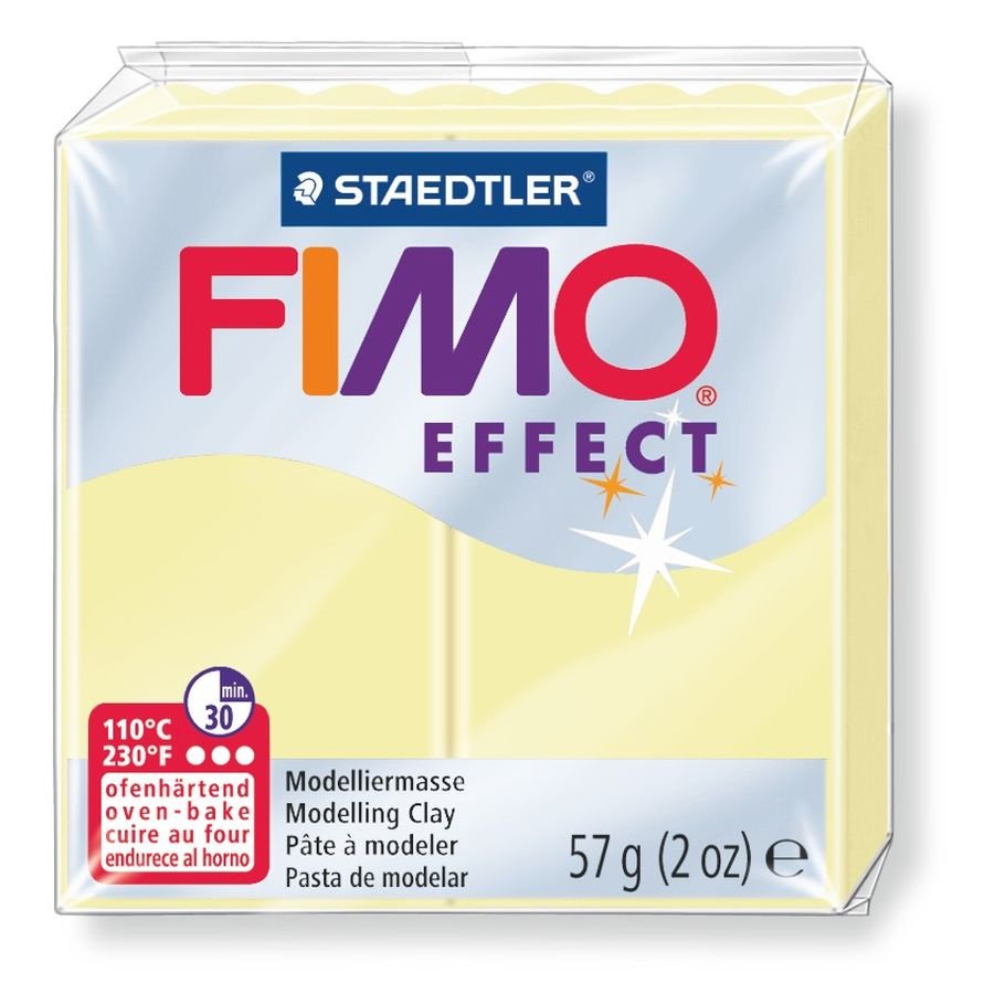 Fimo GDD Grupa Dystrybucyjna Daccar Effect, masa termoutwardzalna, modelina, waniliowa