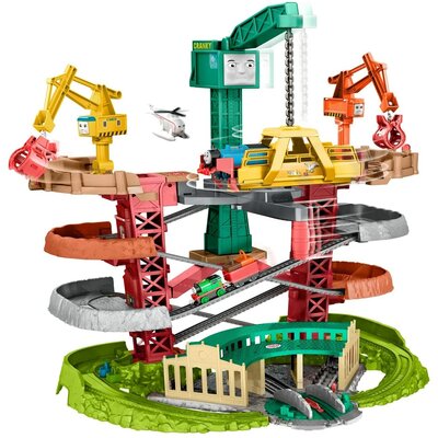 Fisher Price Tomek i Przyjaciele Megastacja Sodor Zestaw do zabawy GXH09