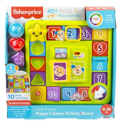 Fisher-Price „Ucz Się I Śmiej!” Pierwsza Gra 123 Zabawka Edukacyjna Polska Wersja Językowa, Hrb72