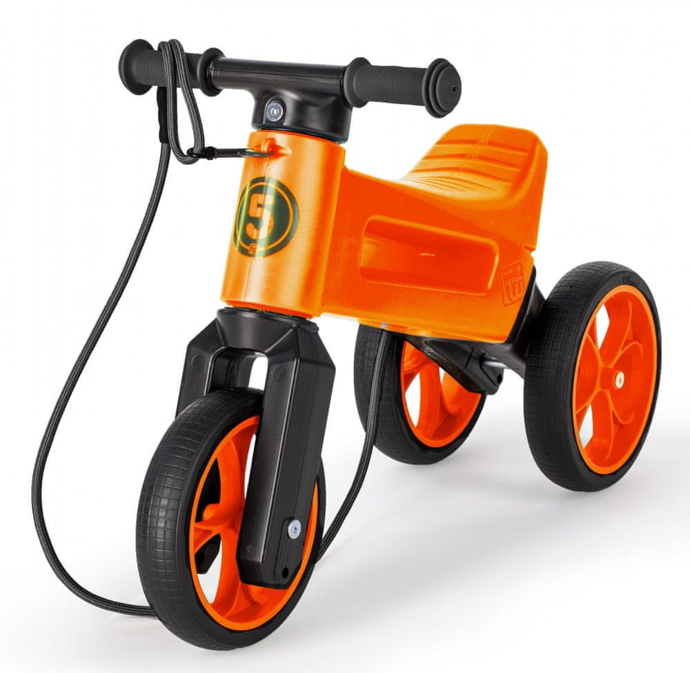 Funny Wheels rowerek dziecięcy Super Sport 2w1 Pomarańczowy