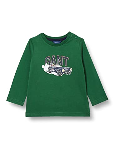 GANT Baby-Jungen D1. Driving Dog LS T-Shirt koszula, Forest Green, 68