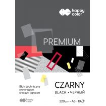 GDD Blok techniczny PREMIUM czarny A3 10 ark uszy 10 sztuk