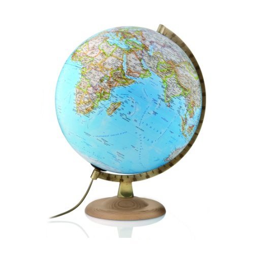 Globus podświetlany fizyczny Gold classic, kula 30 cm, National Geographic