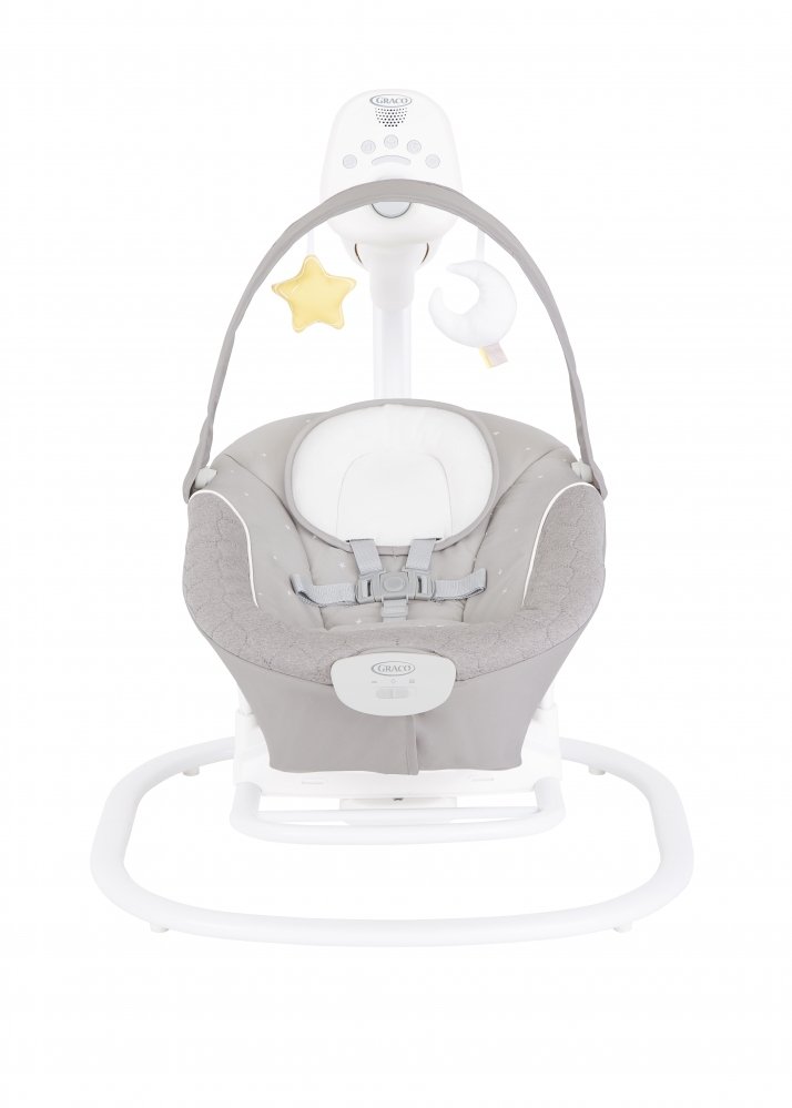 Graco, huśtawka Softsway ( od urodzenia do 9 mies; 0-9 kg), Starlight