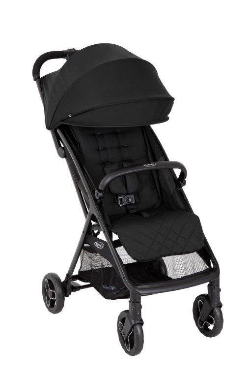 Graco, wózek spacerówy Myavo ( do 22 kg), Midnight, Czarny
