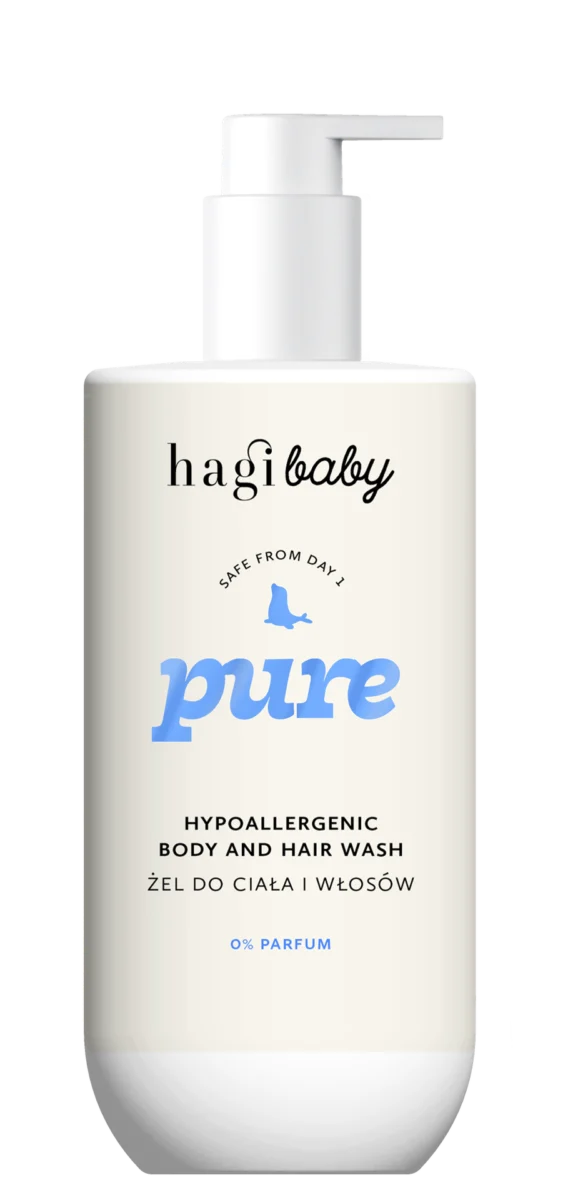 Hagi Baby Pure Hipoalergiczny Żel do Mycia Ciała i Włosów 300ml