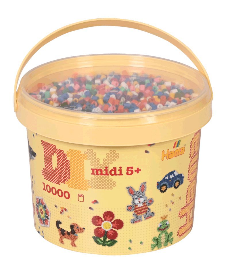 Hama 180-00, Koraliki w pudełku z uchwytem, 10 tysięcy sztuk
