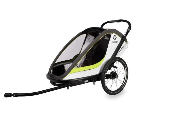 Hamax - Przyczepka rowerowa BREEZE ONE - White/Green