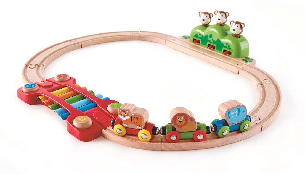 Hape Kolejka z cymbałkami