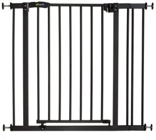 Hauck Bramka zabezpieczająca Close'n Stop + 9 cm rozszerzenie charcoal 597194
