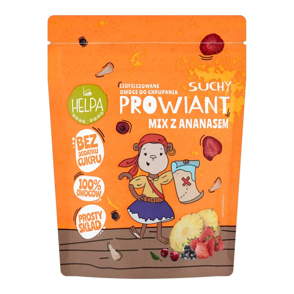 Helpa Helpa Suchy Prowiant Truskawka, wiśnia, czarna porzeczka i ananas 10g
