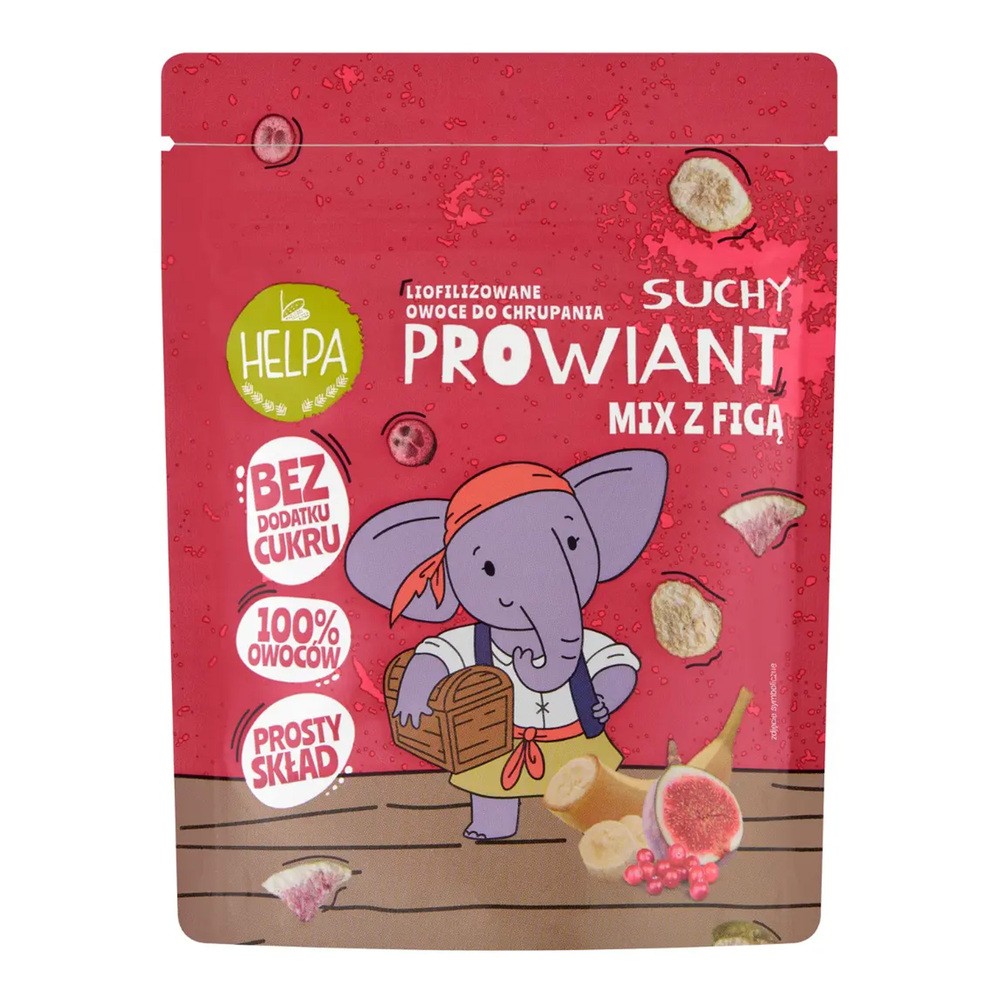 Helpa Suchy Prowiant MIX z Figą Banan Żurawina 20g
