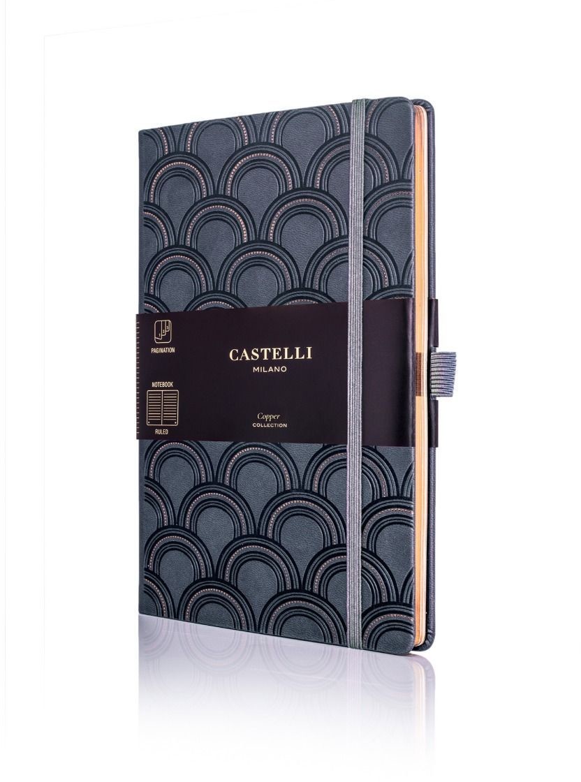 Herlitz Notatnik Castelli Copper - Art Deco 9576661