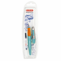 Herlitz Pióro wieczne My.Pen M turkus/pomarańcz